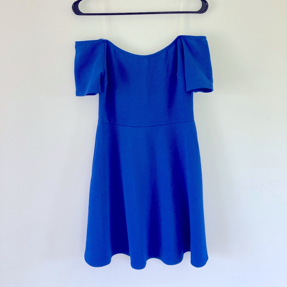 Charlotte Russe Blue Mini Dress Medium